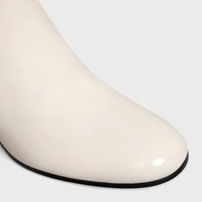 Celine Les Bottes  Triomphe High Boot In Patent Calfskin In Multi