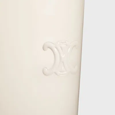 Celine Les Bottes  Triomphe High Boot In Patent Calfskin In Multi