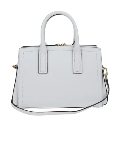 Michael Michael Kors Laila Small Pebbled Satchel Bag In Gray