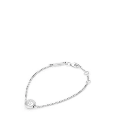 Loewe Pebble Bracelet In Sterling Silver In Silver
