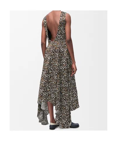 Loewe Dress In Viscose In Animal Print