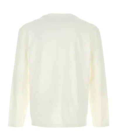 Jil Sander White Logo T-shirt In White