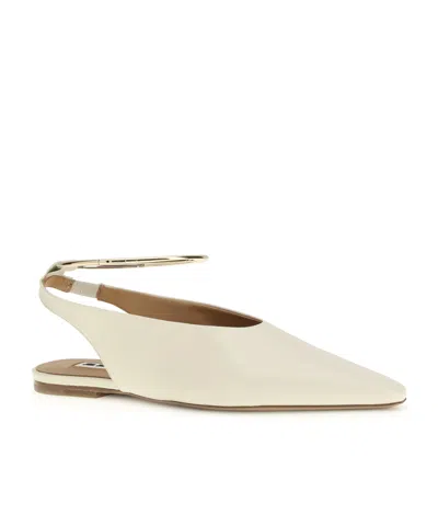 Jil Sander Ring Embellished Ballerinas In Multi