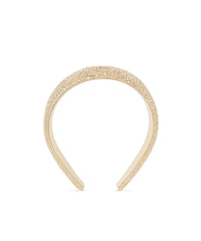 Dior Logo Headband In Brown
