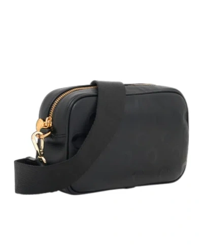 Marine Serre Moon Print Satchel In Black