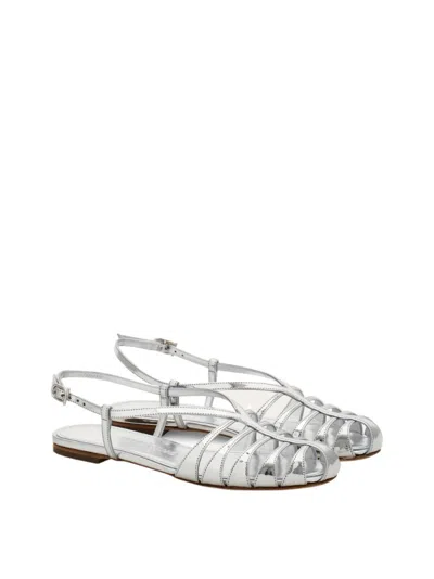 Ferragamo Caged Sandals In Multi