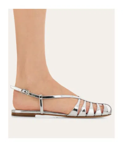 Ferragamo Caged Sandals In Multi