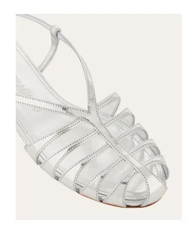 Ferragamo Caged Sandals In Multi