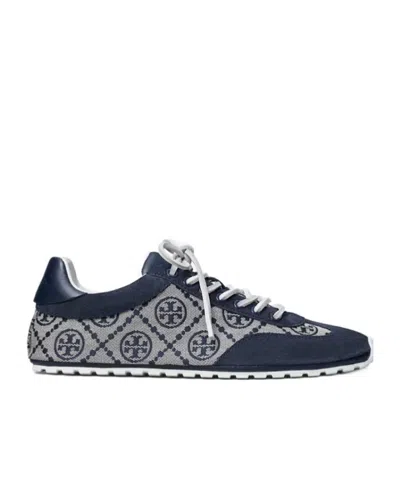 Tory Burch T Monogram Field Sneaker In Animal Print