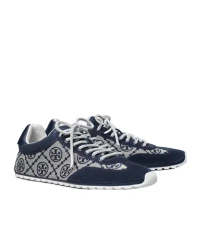 Tory Burch T Monogram Field Sneaker In Animal Print