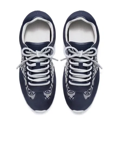 Tory Burch T Monogram Field Sneaker In Animal Print