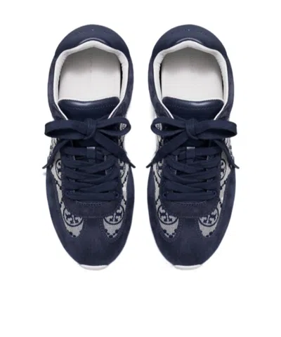 Tory Burch T Monogram Field Sneaker In Animal Print