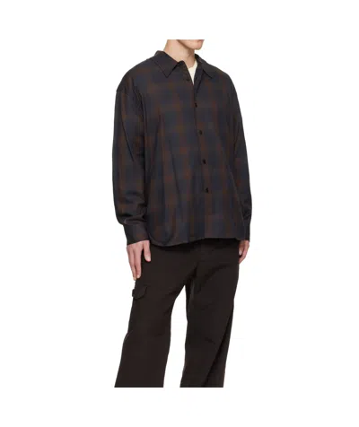 Studio Nicholson Strike Shirt In Blue