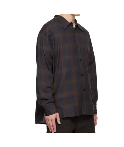 Studio Nicholson Strike Shirt In Blue