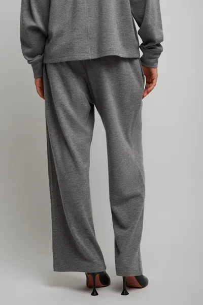 The Row Drawstring Casual Pants In Gray