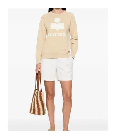 Isabel Marant Étoile Long Sleeve Sweatshirt In Neutral