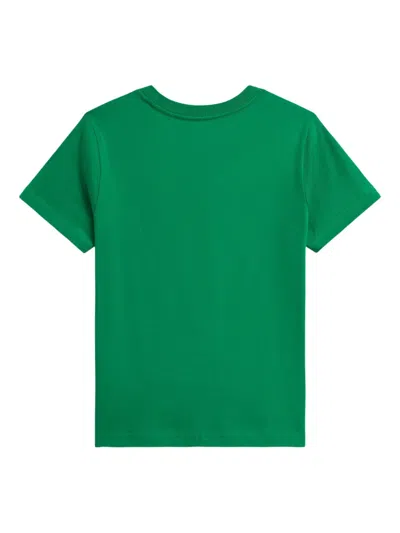 Polo Ralph Lauren Ralph Lauren Polo Bear Cotton Jersey Tee In Green