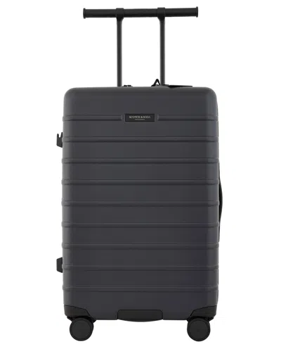 Scotch & Soda Tilburg 26" Check-in Upright Luggage In Black