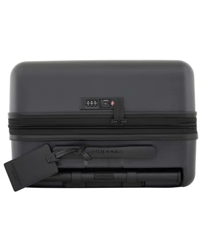 Scotch & Soda Tilburg 26" Check-in Upright Luggage In Black