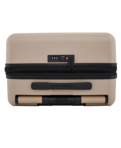 Scotch & Soda Tilburg 26" Check-in Upright Luggage In Gray