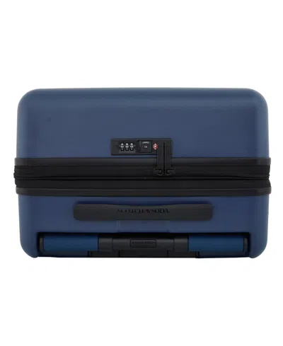 Scotch & Soda Tilburg 26" Check-in Upright Luggage In Blue