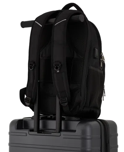 Scotch & Soda Tilburg 19" Carry-on Briefcase Luggage In Black