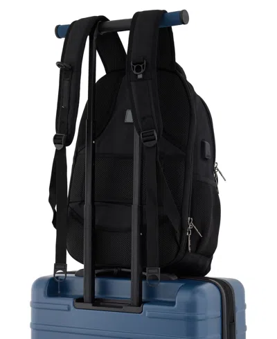 Scotch & Soda Tilburg 19" Carry-on Briefcase Luggage In Blue