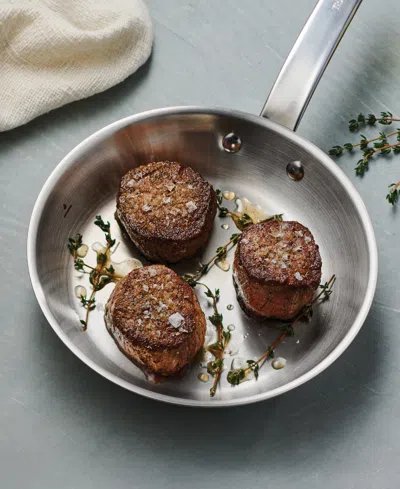 Tramontina Tempo Tri-ply Base Stainless Steel 8" Small Frying Pan In Silver