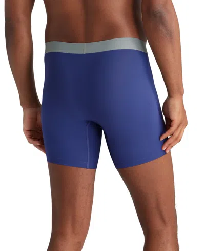 Tommy John Men's Sport Micro Boxer Briefs, 3-pack In Blue