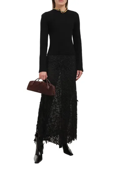 Alaïa Alaia Black Tight Jersey In Black