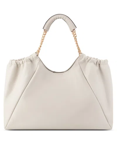 Nine West Flynn X-large Shopper Bag In White