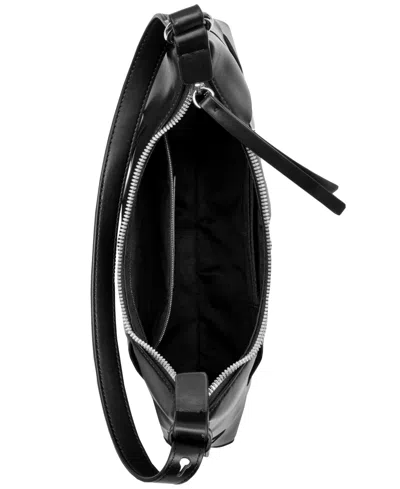 Nine West Jaslee Convertible Chain Flap Crossbody Bag In Black