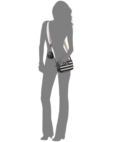 Nine West Caireann Camera Small Crossbody Bag In Black