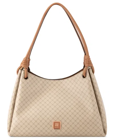 Nine West Lakelyn Large Tote Bag In Brown