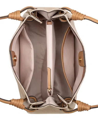 Nine West Lakelyn Large Tote Bag In Brown