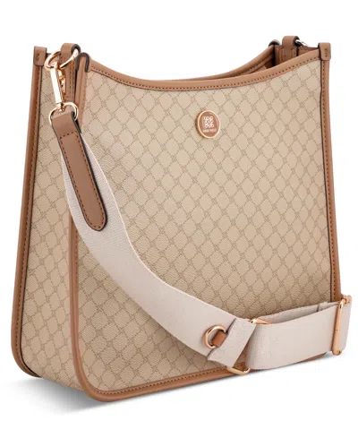 Nine West Nalini Large Swing Crossbody Bag In Neutral