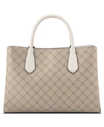 Nine West Kyrie Triple Compartment Satchel Bag In Brown