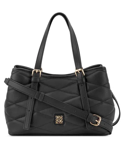 Nine West Anders Satchel In Black