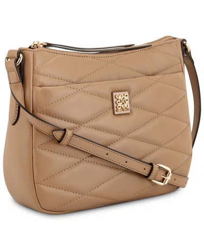 Nine West Anders Small Crossbody Bag In Brown