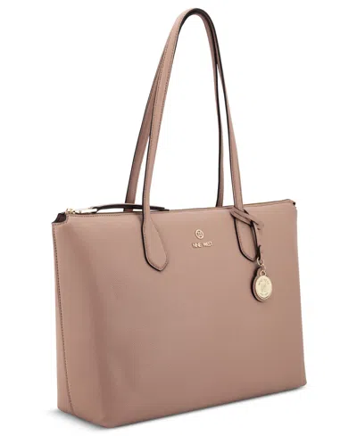 Nine West Kyrie Laptop Large Tote Bag In Neutral