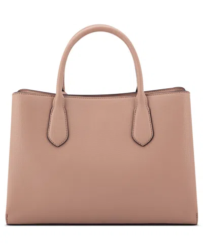 Nine West Kyrie Triple Compartment Satchel Bag In Brown