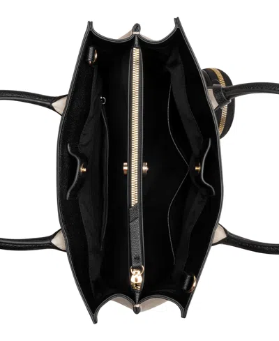 Nine West Kyrie Triple Compartment Satchel Bag In Gray