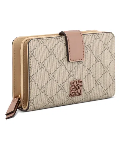 Nine West Anders French Wallet In Neutral