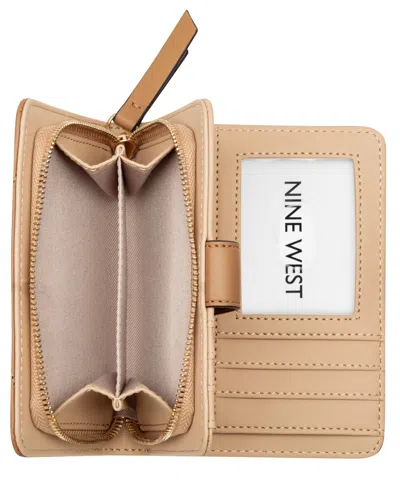 Nine West Anders French Wallet In Brown
