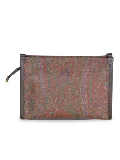 Etro Pouch Made Of Paisley