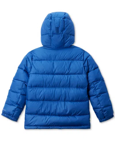 Columbia Big Boys Pike Lake Ii Quilted Full-zip Hooded Puffer Jacket In Blue