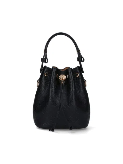 Tory Burch T Monogram Bucket Bag In Black