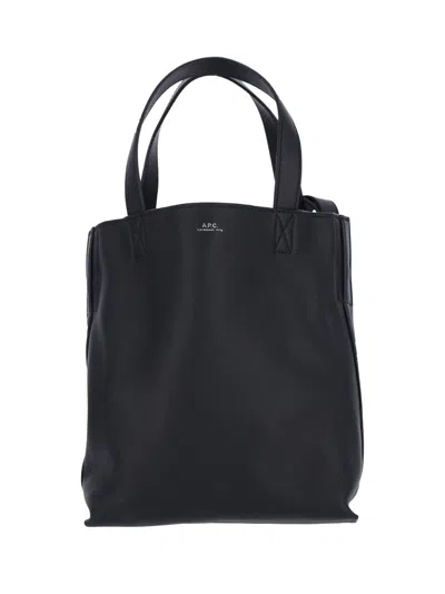 Apc "cabas Maiko" Shopper Bag In Black