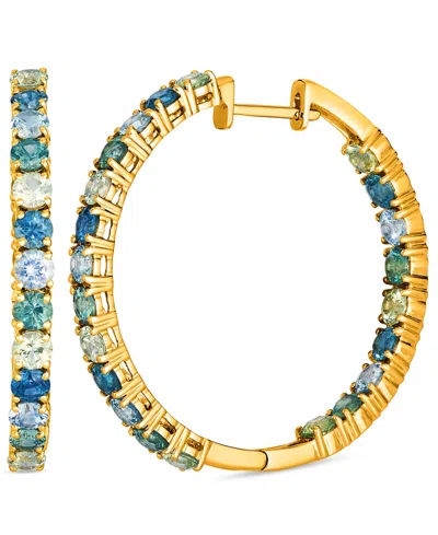 Le Vian Montana Sapphire Earrings (5.28 Ct. T.w.) In 14k Honey Gold In Gold