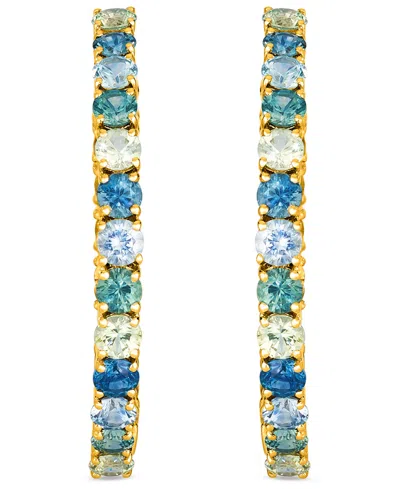 Le Vian Montana Sapphire Earrings (5.28 Ct. T.w.) In 14k Honey Gold In Gold